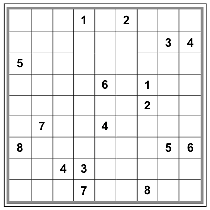 Sudoku grid