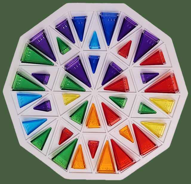 A configuration solvable in seven moves